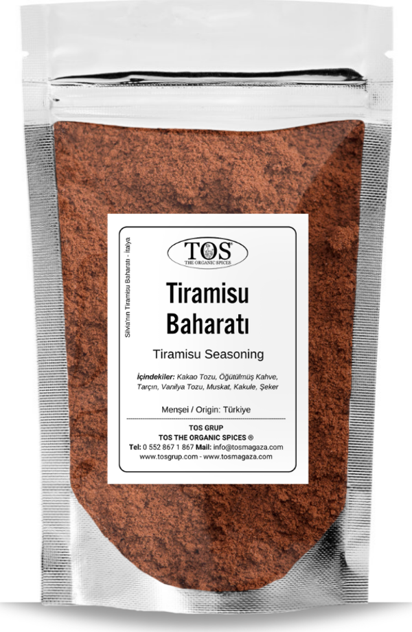 Silvia'nın Tiramisu Baharatı 100 gr Silvia’s Tiramisu Seasoning - Image 1