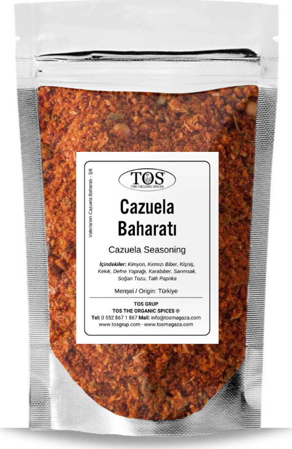 Valeria'nın Cazuela Baharatı 500 gr Valeria's Cazuela Seasoning - Image 1