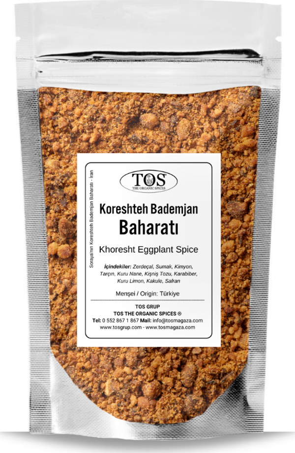 Soraya'nın Koreshteh Bademjan Baharatı 500 gr Soraya's Khoresht Eggplant Seasoning - Image 1