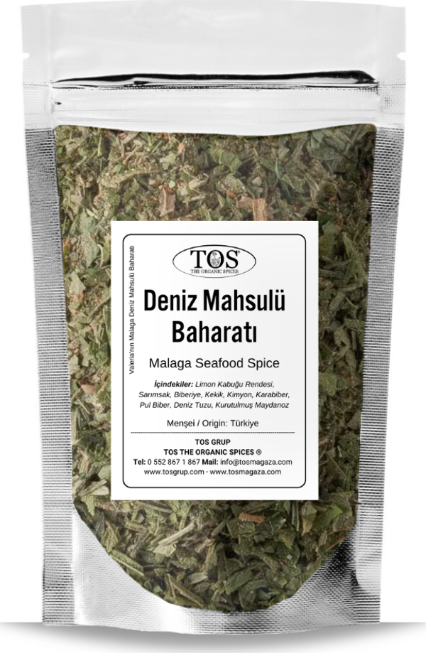 Valeria'nın Malaga Deniz Mahsulü Baharatı 250 gr Valeria's Malaga Seafood Spice - Image 1