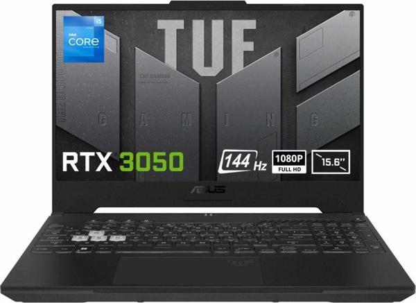 TUF Gaming F15 FX507ZC4-HN362-Gaming i5 8GB 512GB SSD RTX3050 4GB 15.6inç 144Hz FHD FDos Laptop - Image 1