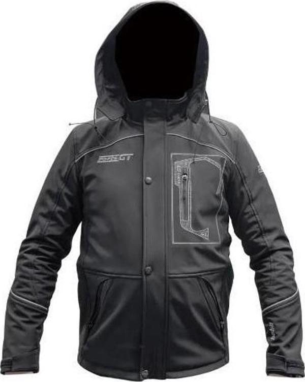 Forte Gt 1084 Babil Full Koruma 4 Mevsim Kışlık Softshell Motosiklet Montu M Beden Siyah - Image 1