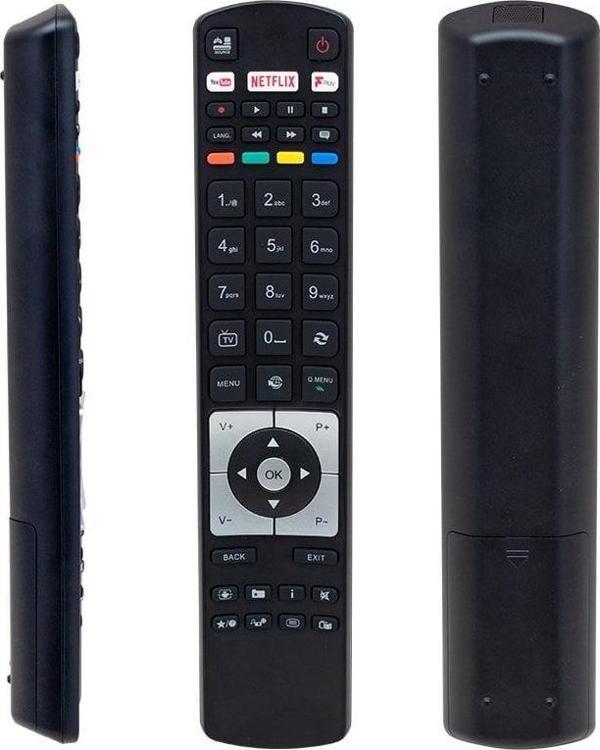 Vestel RC 5118F Black FPlay Netflix-Youtube-Play Tuşlu Lcd-Led Tv Kumanda - Image 1