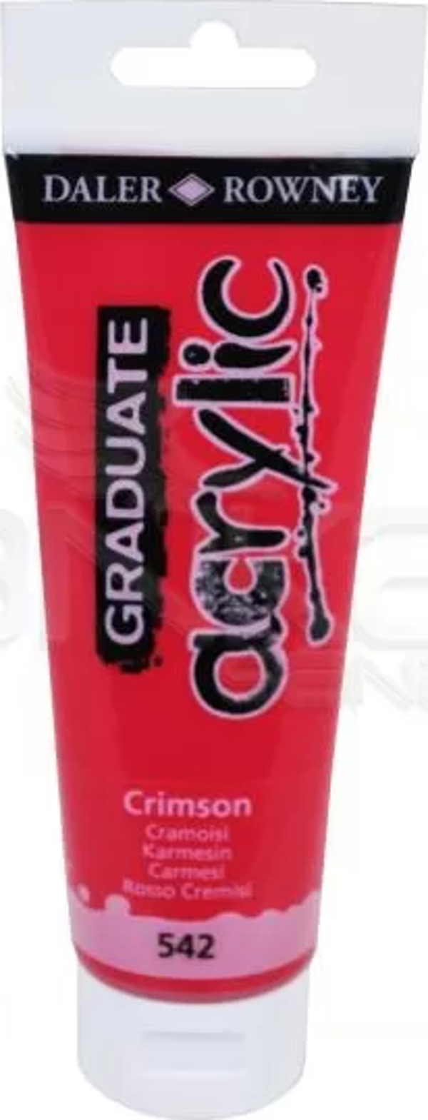Daler Rowney Graduate Akrilik Boya 120ml Crimson (542) - Image 1