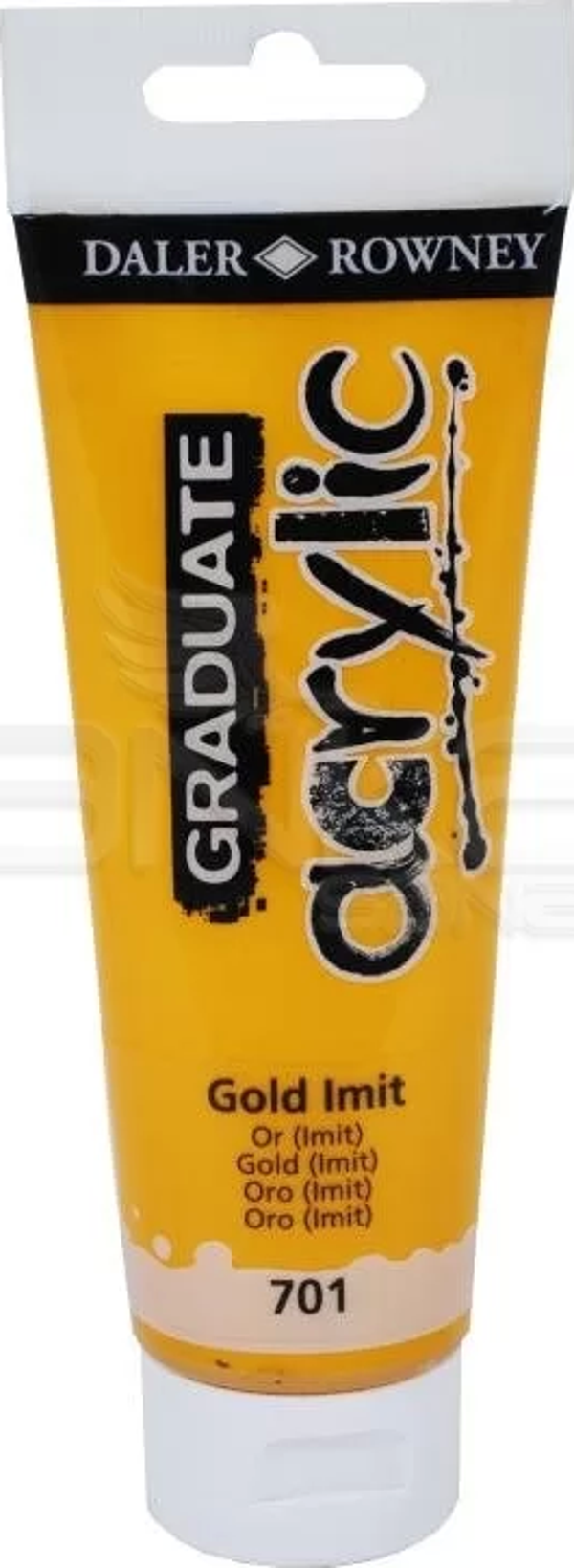 Daler Rowney Graduate Akrilik Boya 120ml Gold Imit (701) - Image 1