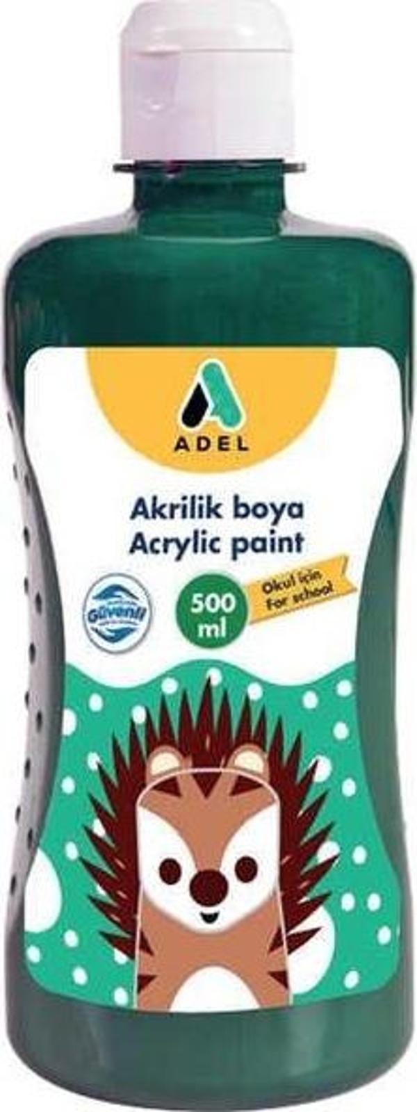 Adel Akrilik Boya 500 ml Yeşil - Image 1
