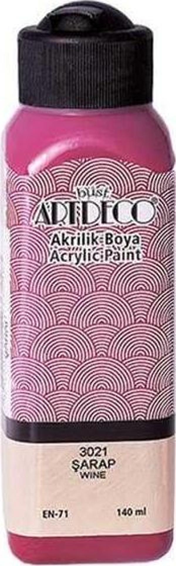 Artdeco Akrilik Boya 140 ml Şarap - Image 1