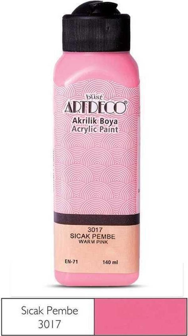 Artdeco Akrilik Boya 140 ml Sıcak Pembe - Image 1