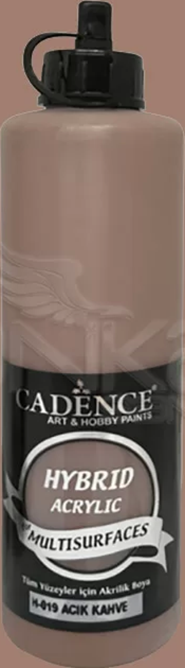 Cadence Hybrid Acrylic For Multisurfaces Tüm Yüzeyler İçin Akrilik Boya 500ml H-019 Açık Kahve - Image 1