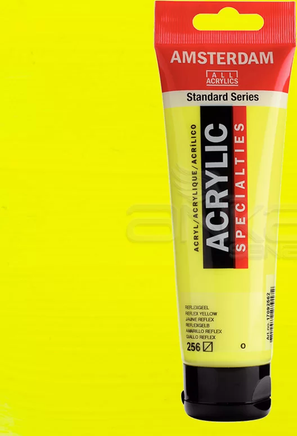 Amsterdam Akrilik Boya 120ml 256 Reflex Yellow - Image 1