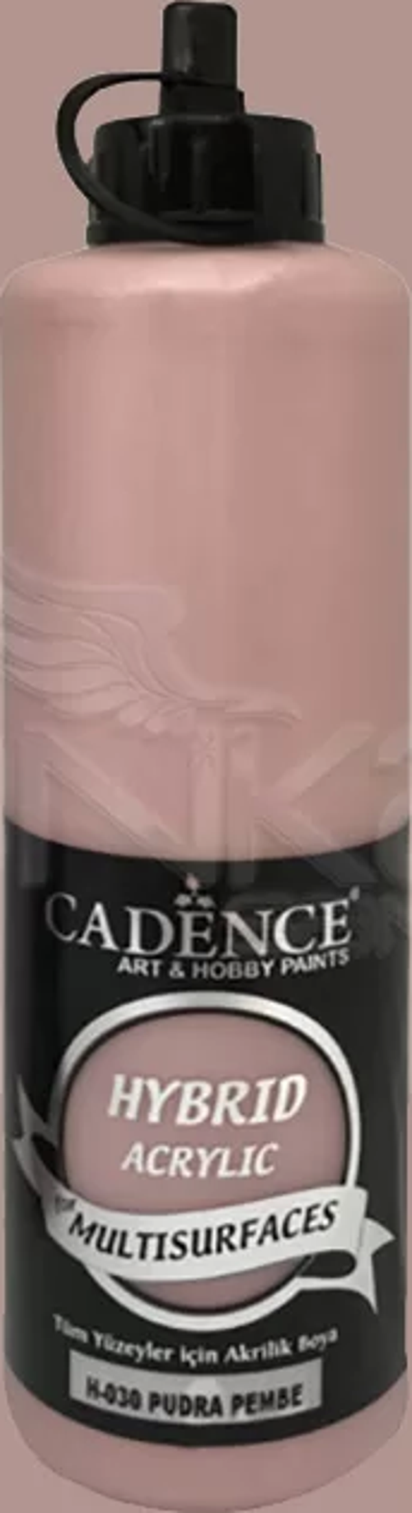 Cadence Hybrid Acrylic For Multisurfaces Tüm Yüzeyler İçin Akrilik Boya 500ml H030 Pudra Pembe - Image 1