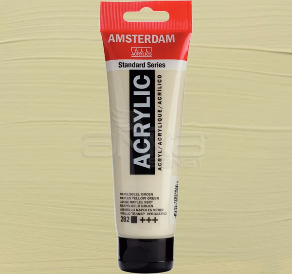 Amsterdam Akrilik Boya 120ml 282 Naples Yellow Green - Image 1