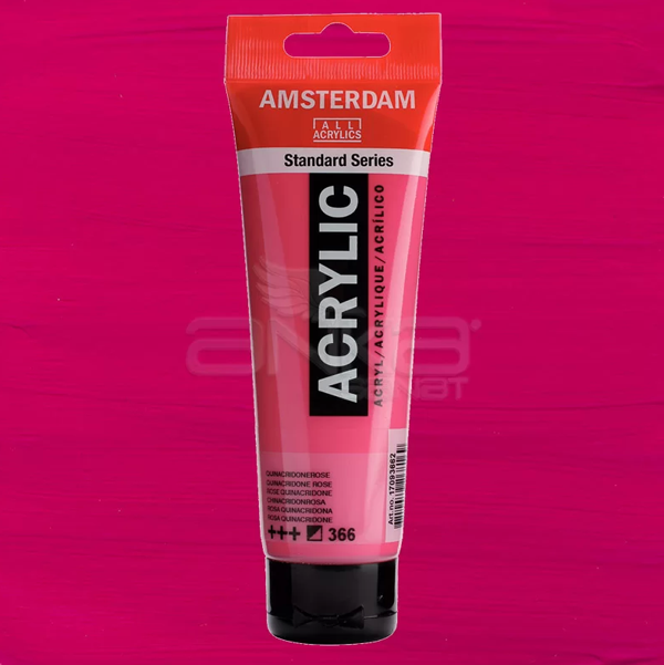Amsterdam Akrilik Boya 120ml 366 Quinacridone Rose - Image 1