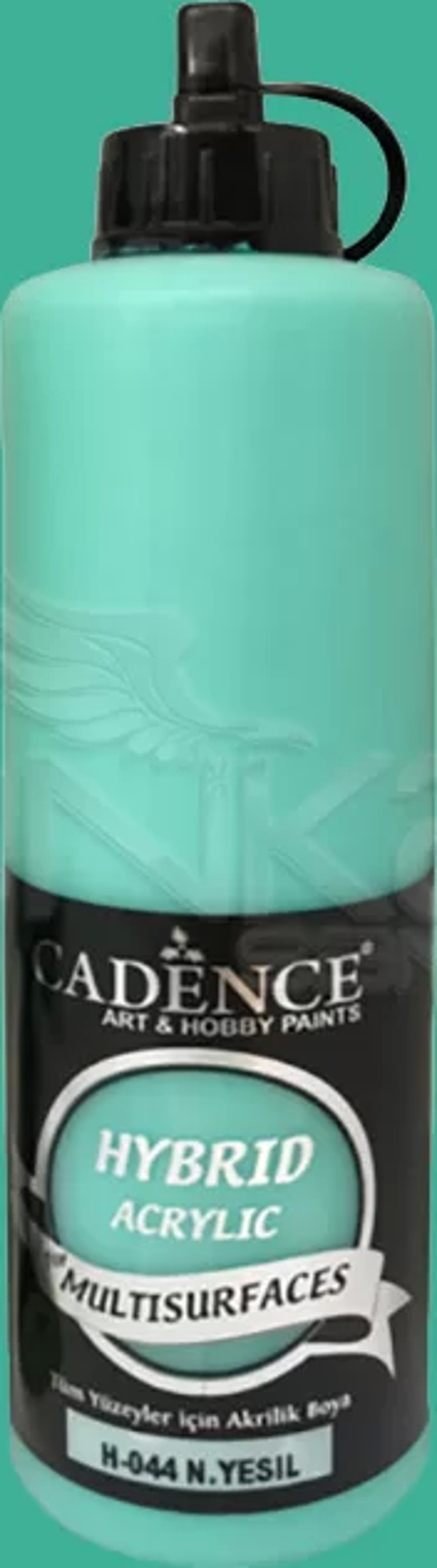 Cadence Hybrid Acrylic For Multisurfaces Tüm Yüzeyler İçin Akrilik Boya 500ml H044 N. Yeşil - Image 1