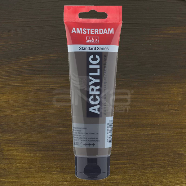 Amsterdam Akrilik Boya 120ml 408 Raw Umber - Image 1