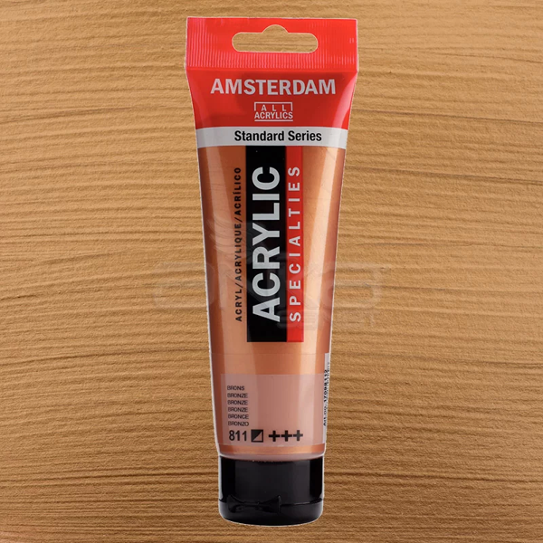 Amsterdam Akrilik Boya 120ml 811 Bronze - Image 1