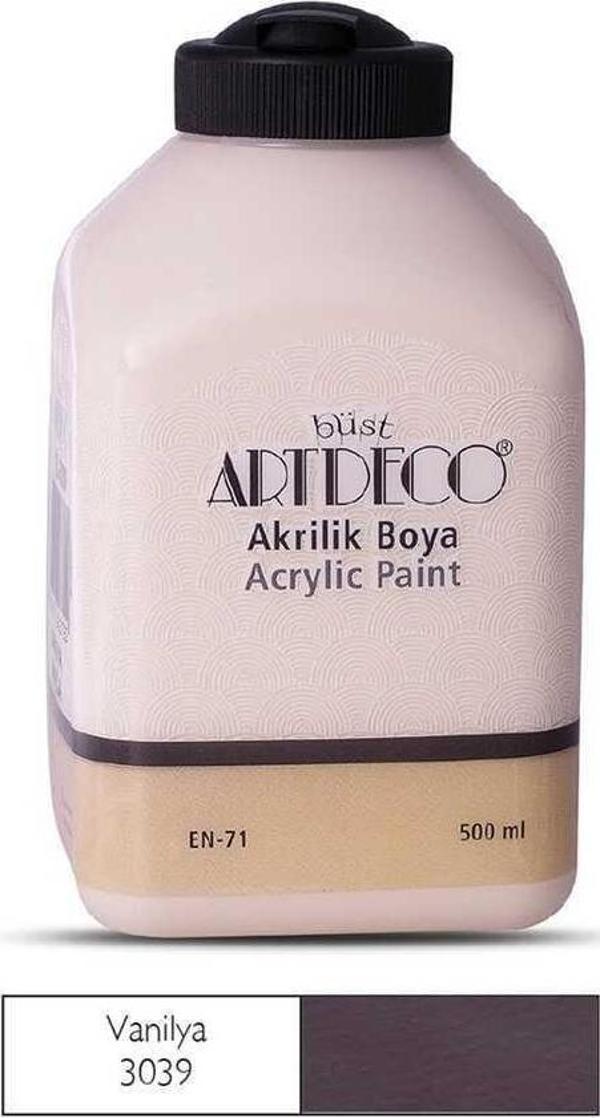 Artdeco Akrilik Boya 500 ml Vanilya - Image 1