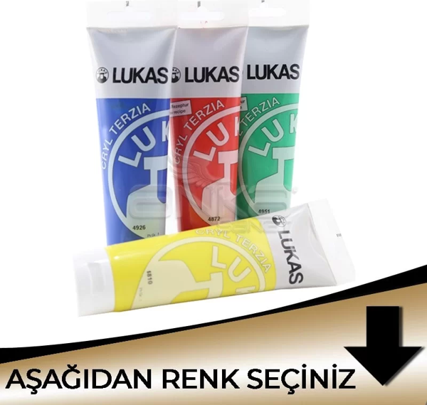 Lukas Terzia Akrilik Boya 125ml Metalik Tonlar - Image 1