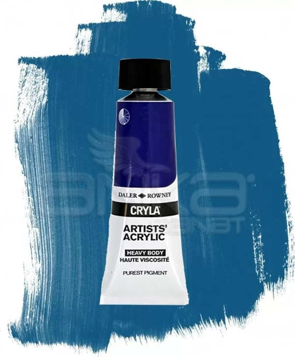 Daler Rowney Cryla Artist Akrilik Boya 75ml 161 Cobalt Chromite Blue Green Shade Seri D - Image 1