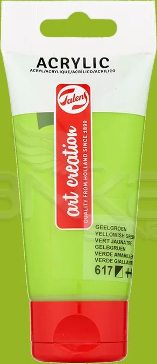 Art Creation Akrilik Boya 75ml 617 Yellowish Green - Image 1
