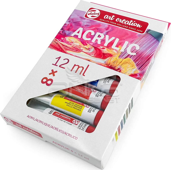 Talens Art Creation Akrilik Boya 8x12ml Set - Image 1