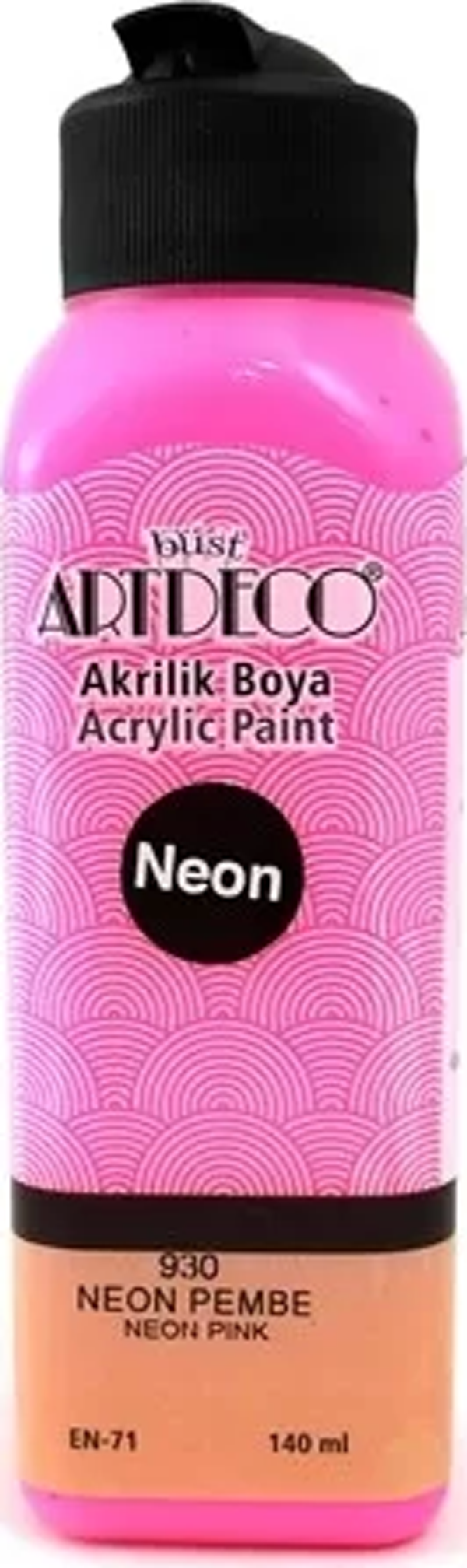 Artdeco Akrilik Boya Neon 140ml 930 N.Pembe - Image 1