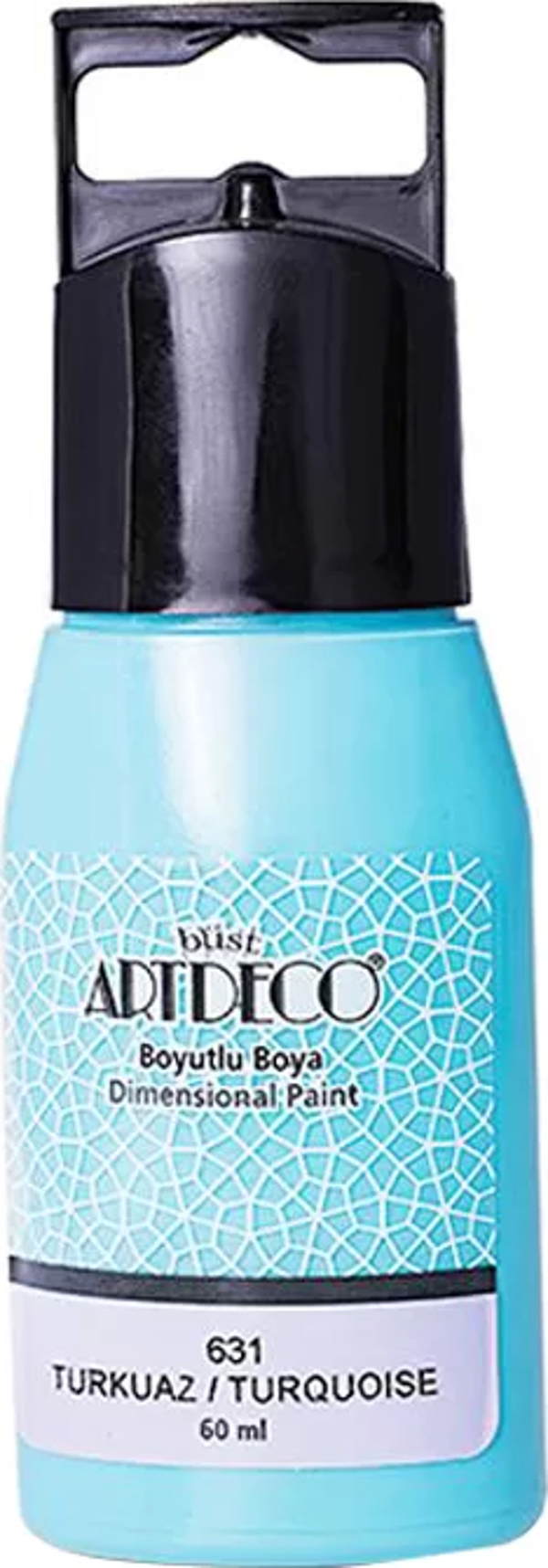 ARTDECO 042C BOYUTLU BOYA 631 TURKUAZ 60ml - Image 1
