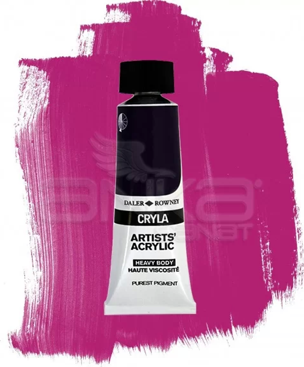 Daler Rowney Cryla Artist Akrilik Boya 75ml 432 Quinacridone Maroon Seri D - Image 1