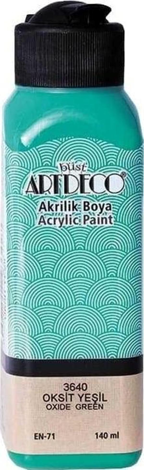 Artdeco Akrilik Boya Oksit Yeşil 140 ml - Image 1