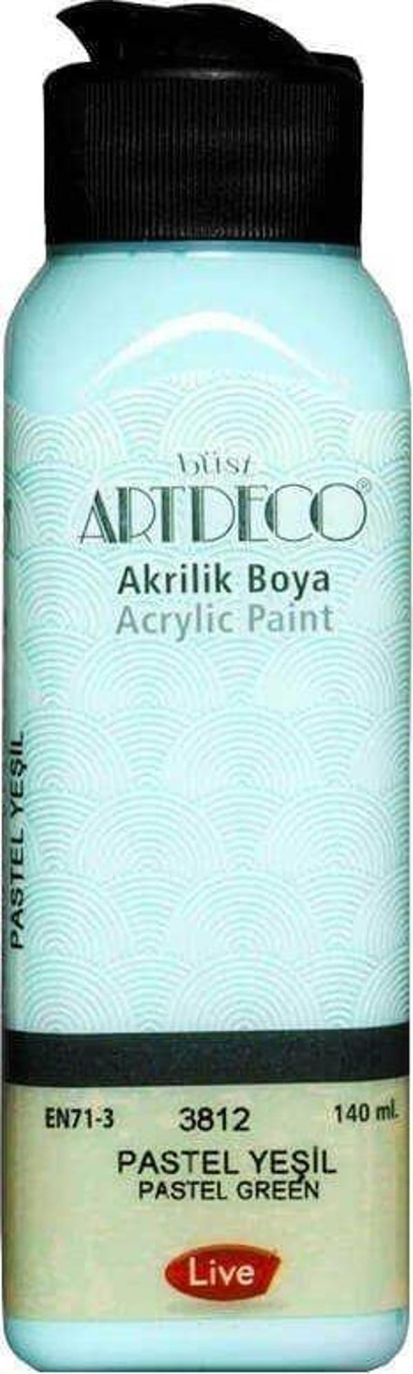 Artdeco Akrilik Boya Pastel Yeşil 140 ml - Image 1