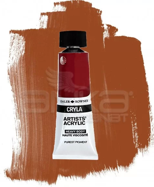 Daler Rowney Cryla Artist Akrilik Boya 75ml 527 Light Red Oxide Seri A - Image 1