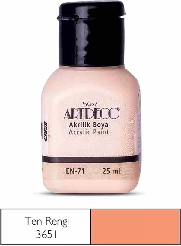 ARTDECO 70A AKRİLİK BOYA 3651 TEN RENGİ 25ml - Image 1