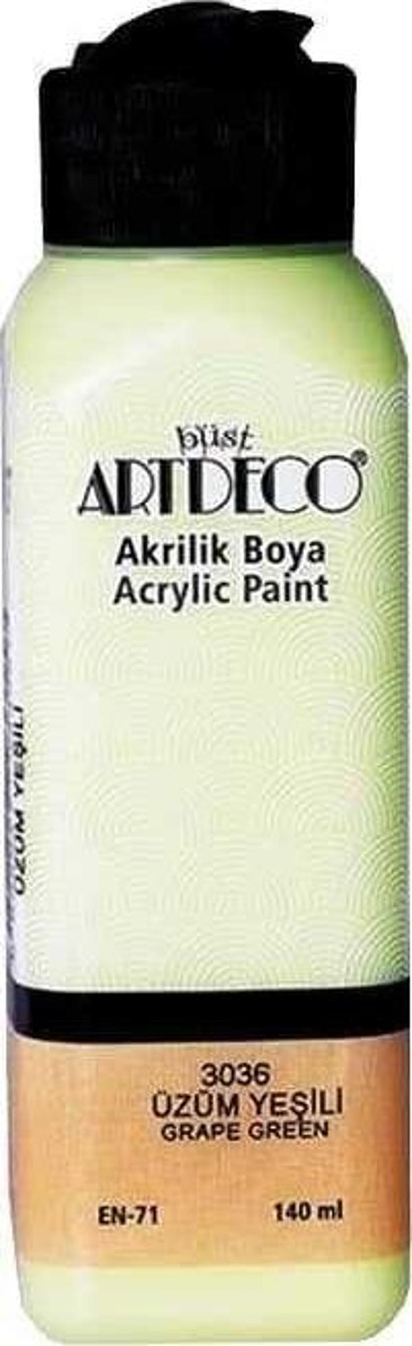 Artdeco Akrilik Boya Üzüm Yeşili 140 ml - Image 1