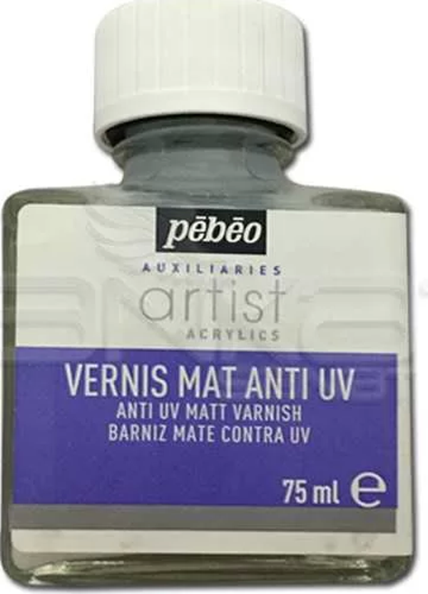 Pebeo Artist Acrylics Anti Uv Matt Varnish 75ml 520400 - Image 1
