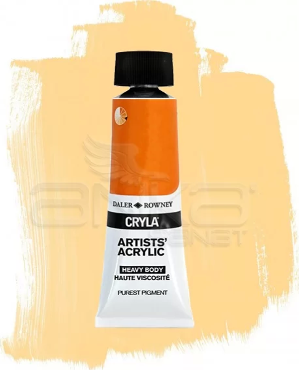 Daler Rowney Cryla Artist Akrilik Boya 75ml 635 Naples Yellow Hue Seri B - Image 1