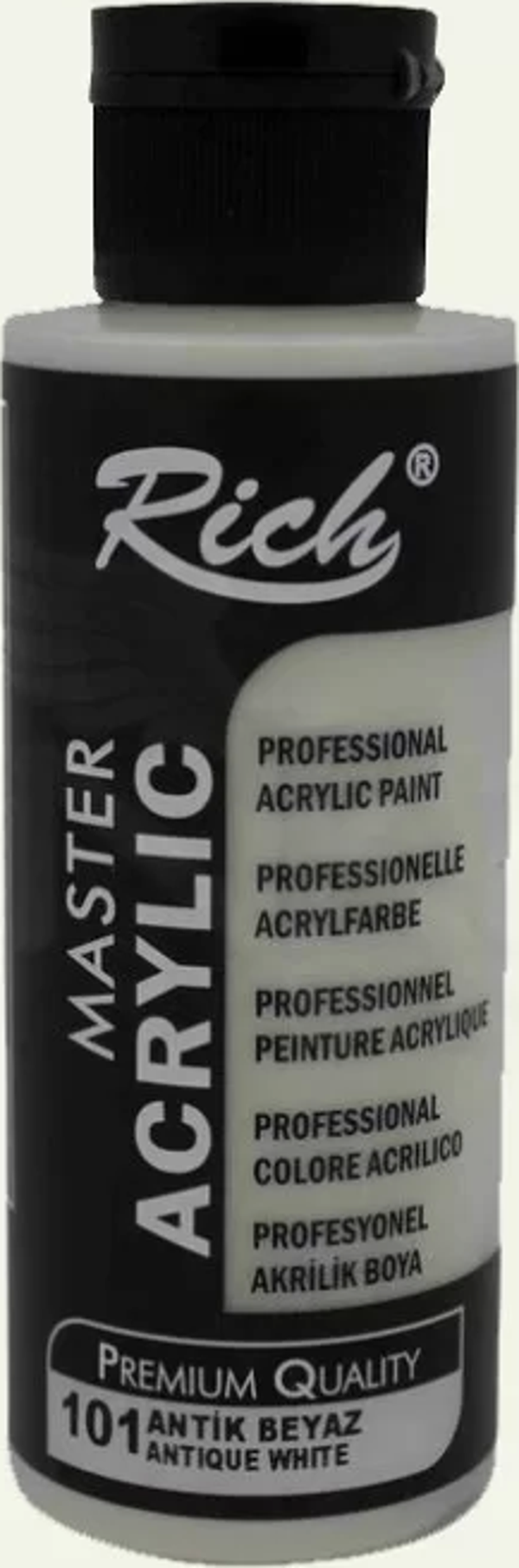 Rich Master Akrilik Boya 120ml 101 Antik Beyaz - Image 1