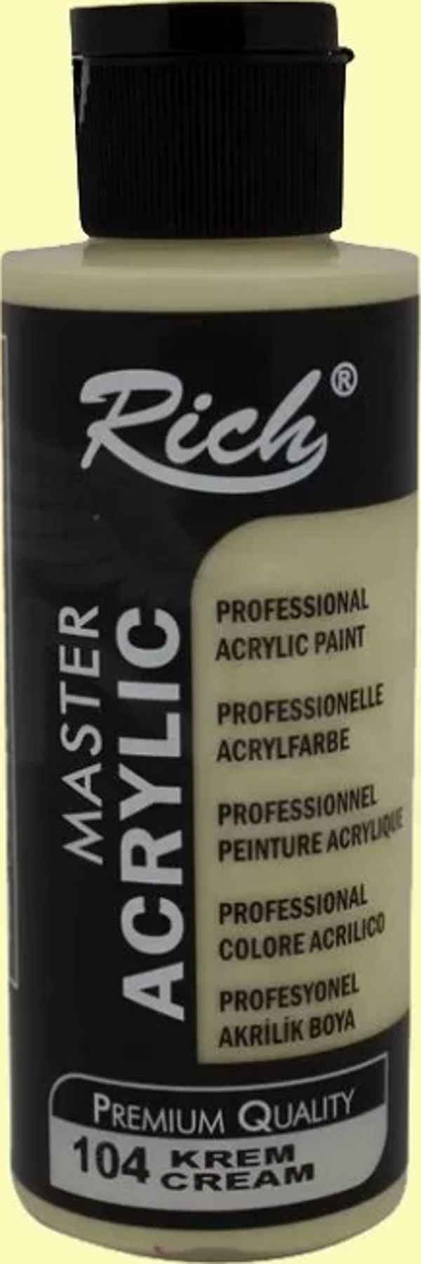 Rich Master Akrilik Boya 120ml 104 Krem - Image 1