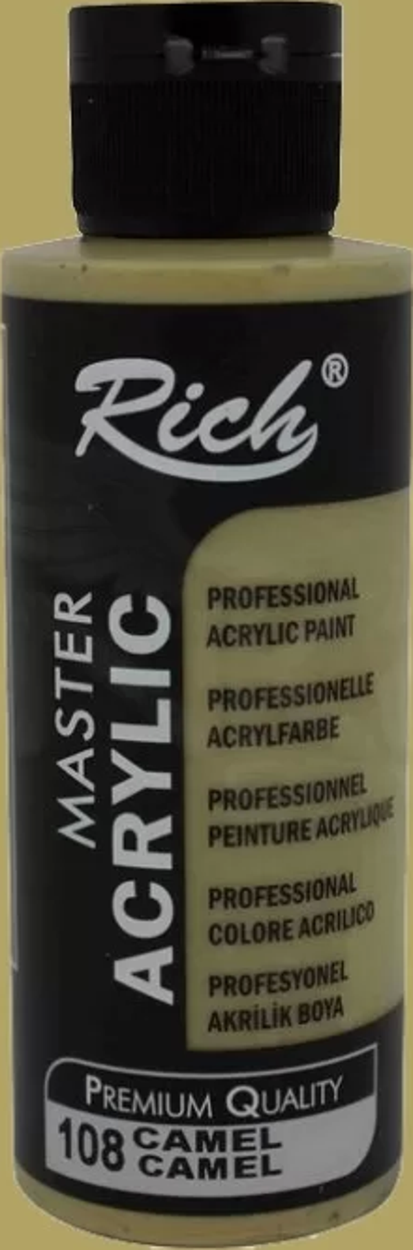 Rich Master Akrilik Boya 120ml 108 Camel - Image 1