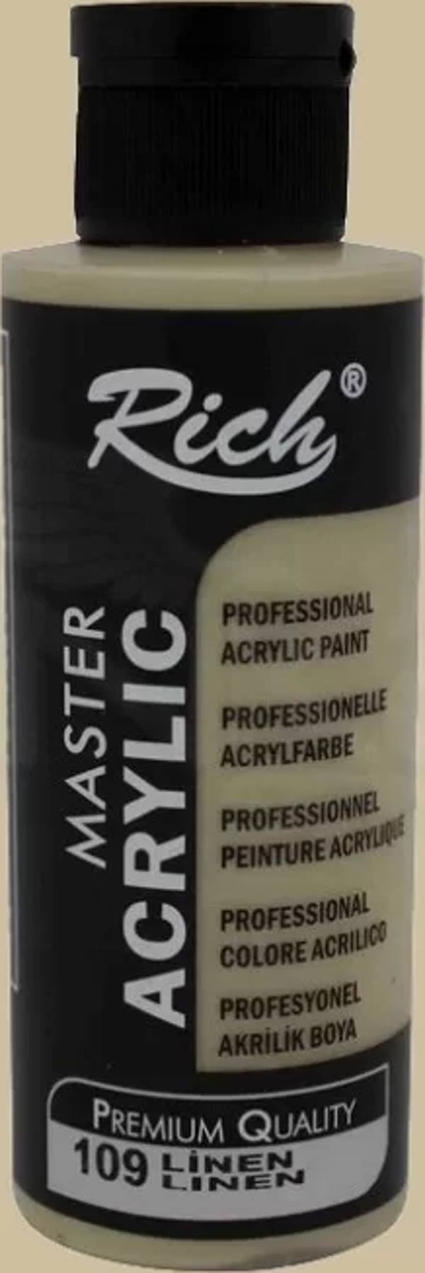 Rich Master Akrilik Boya 120ml 109 Linen - Image 1