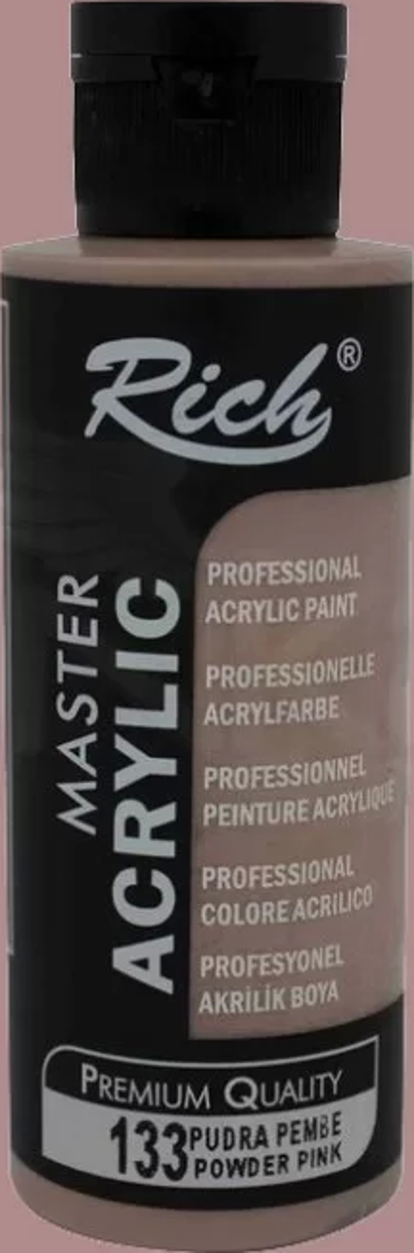 Rich Master Akrilik Boya 120ml 133 Pudra Pembe - Image 1