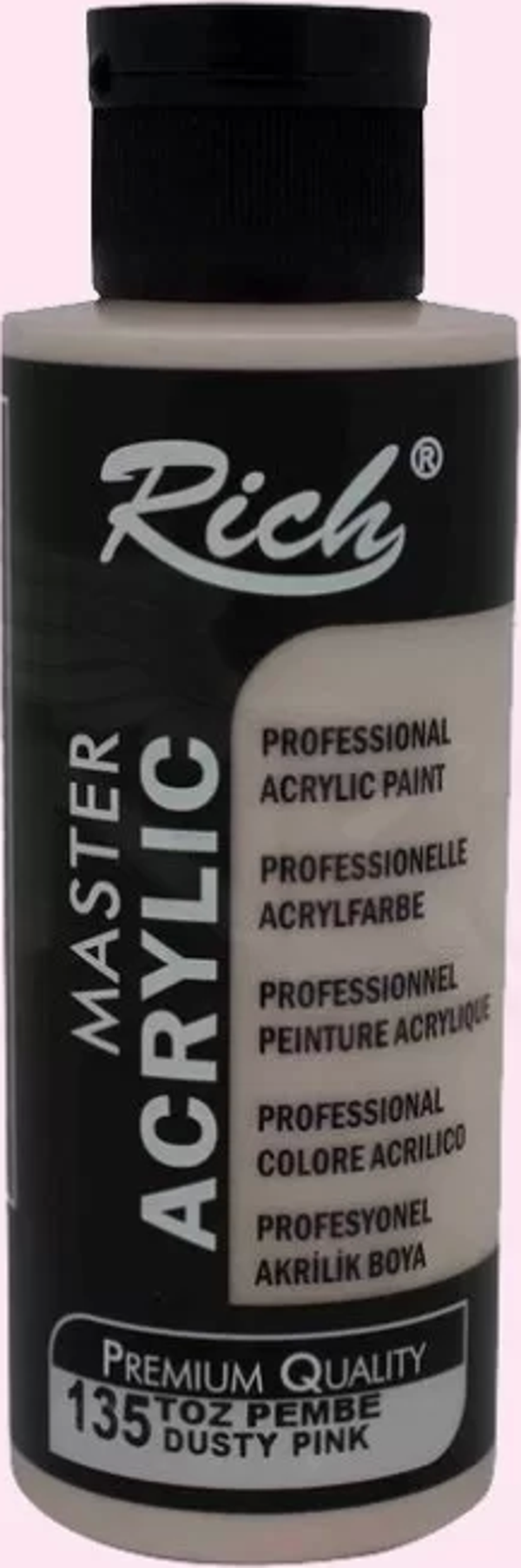 Rich Master Akrilik Boya 120ml 135 Toz Pembe - Image 1