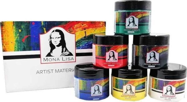 Südor Monalisa Akrilik Boya Ana Renk 6x125 ml - Image 1