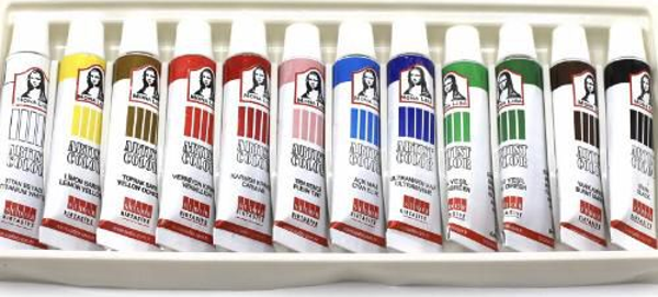 SÜDOR SD125 AKRİLİK BOYA 12 RENKx12ml - Image 1