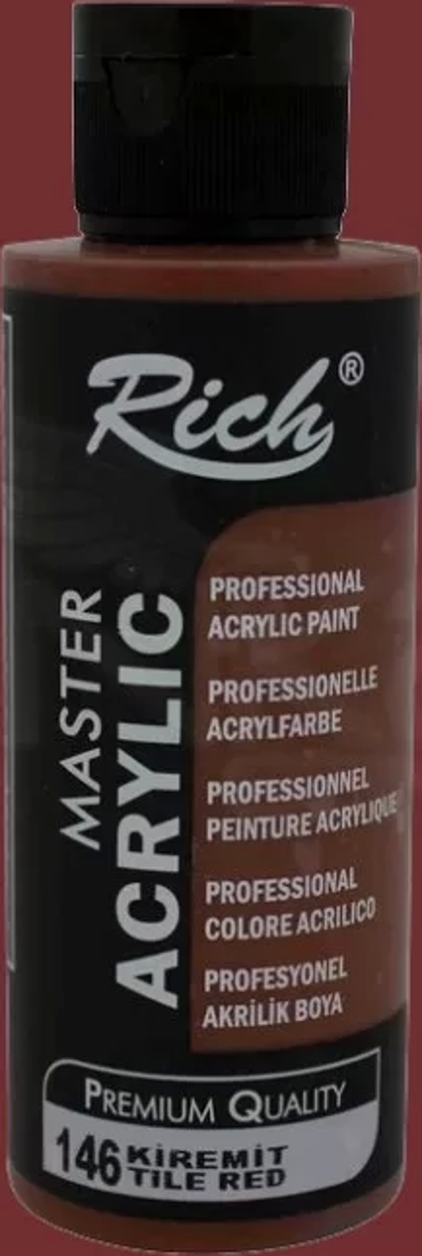 Rich Master Akrilik Boya 120ml 146 Kiremit - Image 1