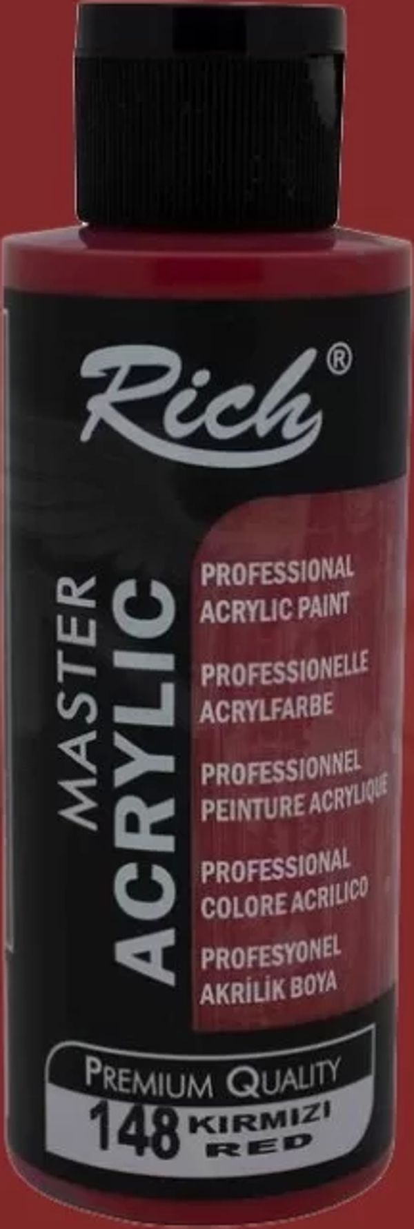 Rich Master Akrilik Boya 120ml 148 Kırmızı - Image 1