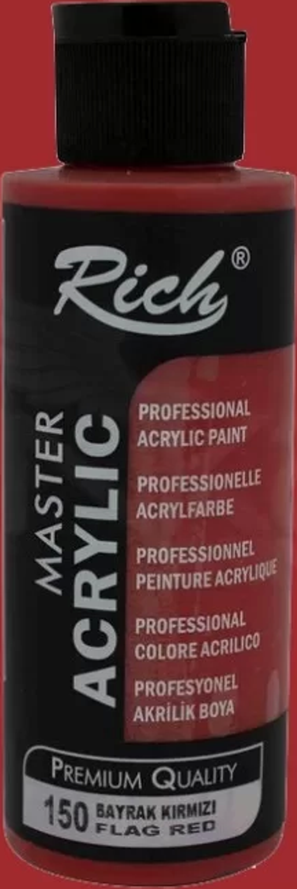 Rich Master Akrilik Boya 120ml 150 Bayrak Kırmızı - Image 1