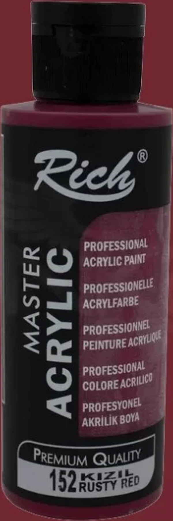 Rich Master Akrilik Boya 120ml 152 Kızıl - Image 1