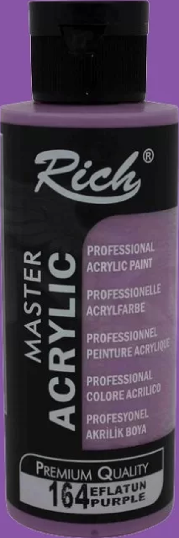Rich Master Akrilik Boya 120ml 164 Eflatun - Image 1