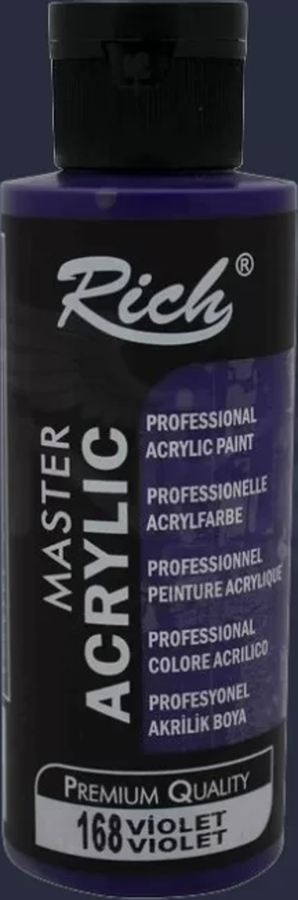 Rich Master Akrilik Boya 120ml 168 Violet - Image 1