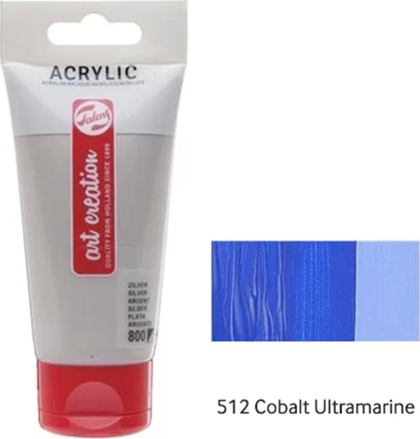 TALENS AKRİLİK BOYA 512 COBALT ULTRAMARİNE 75ml (RT3511512M) - Image 1